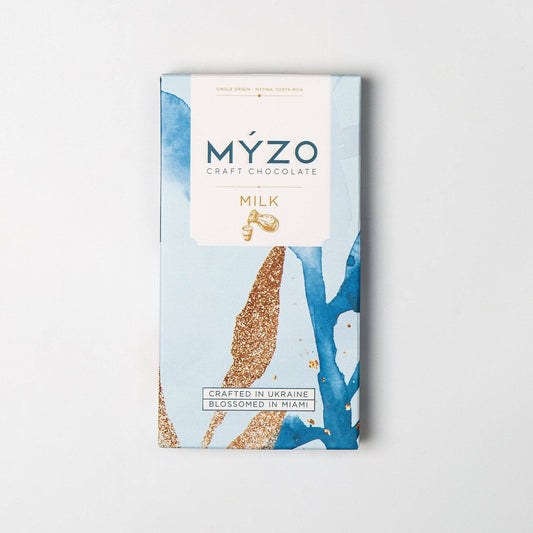 MYZO 48% Milk Chocolate | Creamy Single-Origin Cacao from Costa Rica-Made in Ukraine
