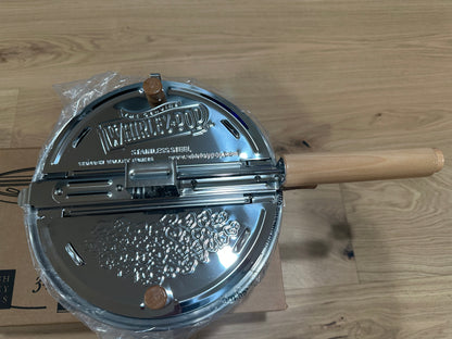 Deluxe Stainless Steel Whirley Pop Popper