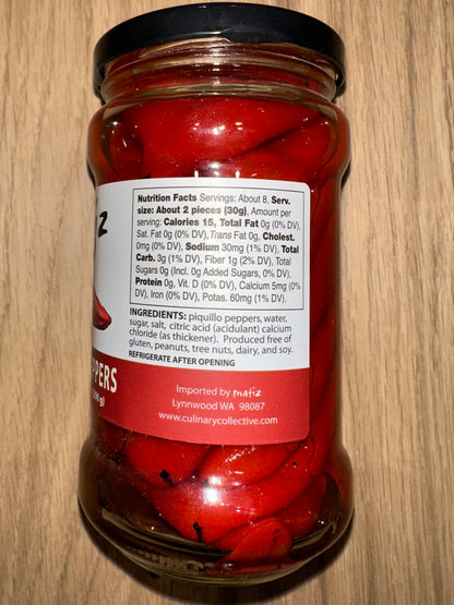 Made in Peru Matiz Piquillo Peppers - 10.2oz