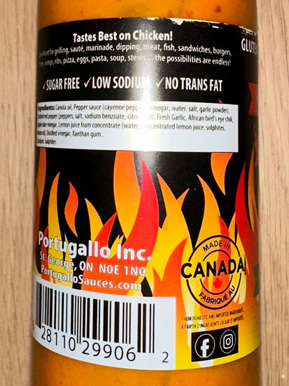Portugallo Piri-Piri Sauce Made in Canada