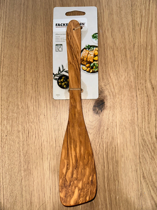 Olive Wood Turner Cooking Utensil Made in Albania