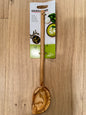 Olive Wood Pointed Cooking Spoon Utensil Made in Albania