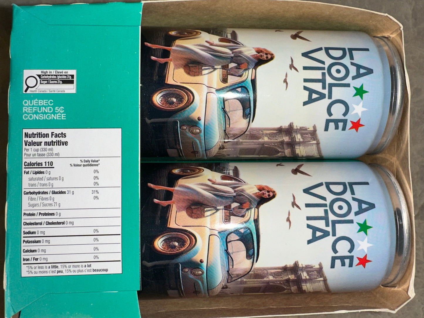 La Dolce Vita Limonata Soda – 4 Pack Made in Italy