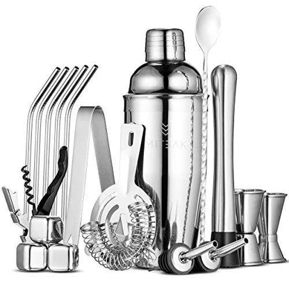 Mitbak 20-Piece Bartender Kit with Cocktail Shaker