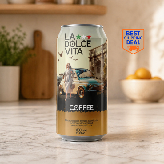La Dolce Vita Coffee Soda – 4 Pack-Made In Italy