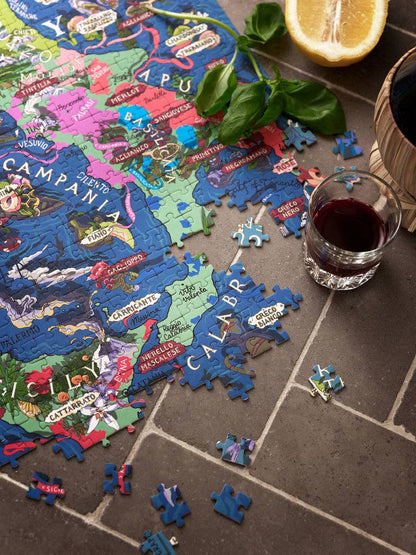Italy Wine Puzzle Made in USA