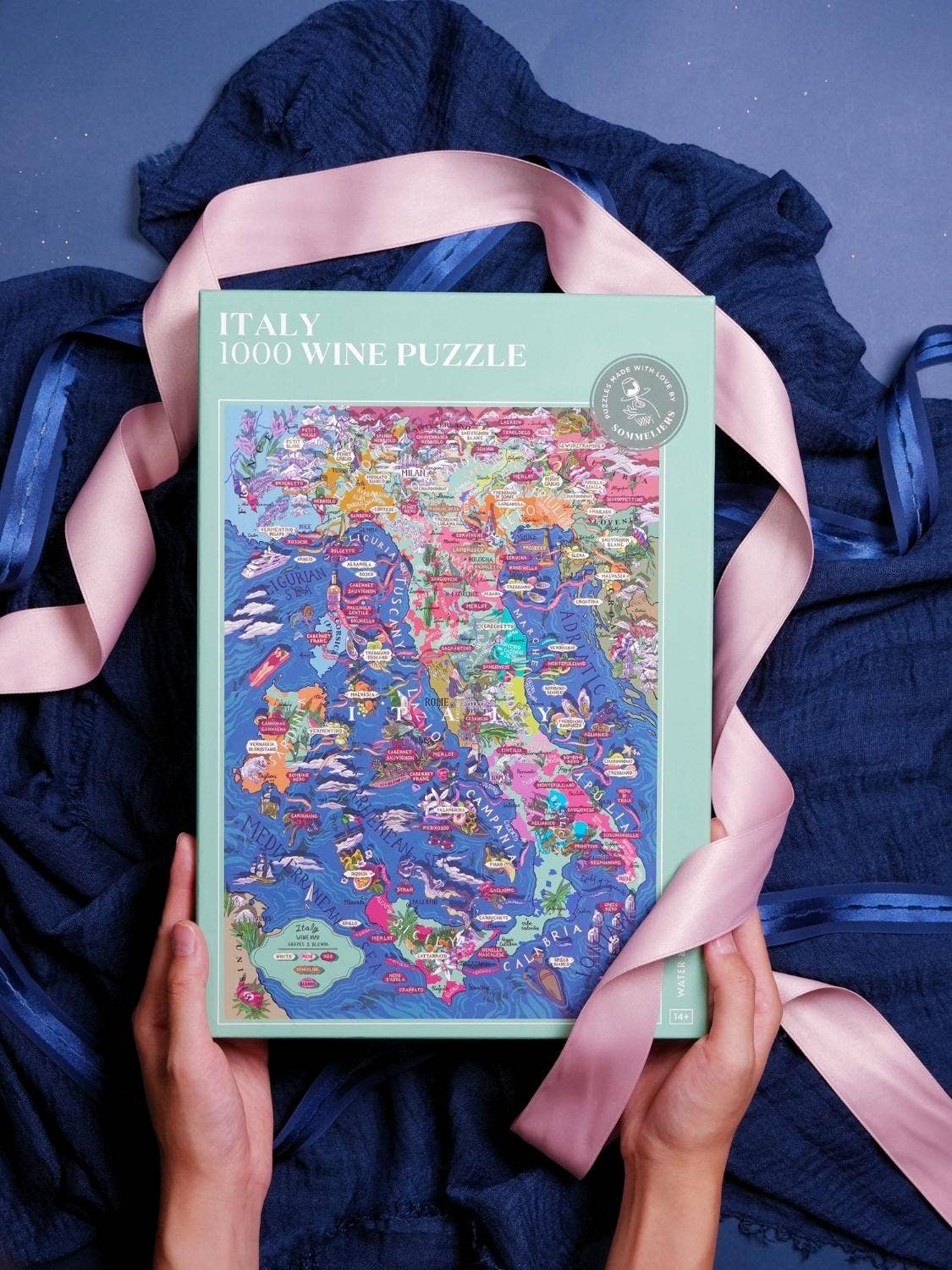 Italy Wine Puzzle Made in USA