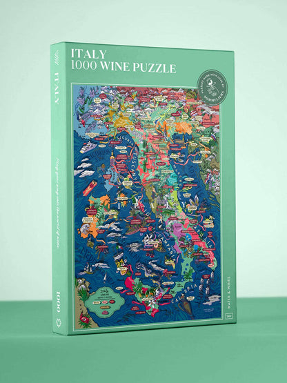 Italy Wine Puzzle Made in USA