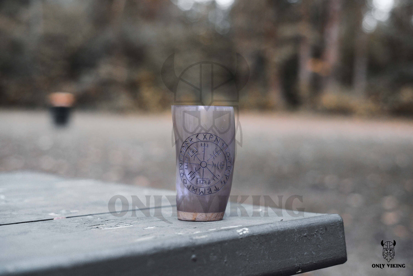 Drinking Horn Beer Stein