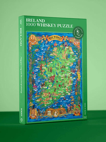 Irish Whiskey Puzzle Made in USA