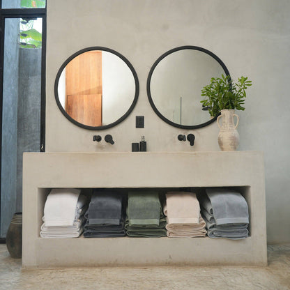 Made in Portugal Organic Cotton Oasis Bath Towel Sets