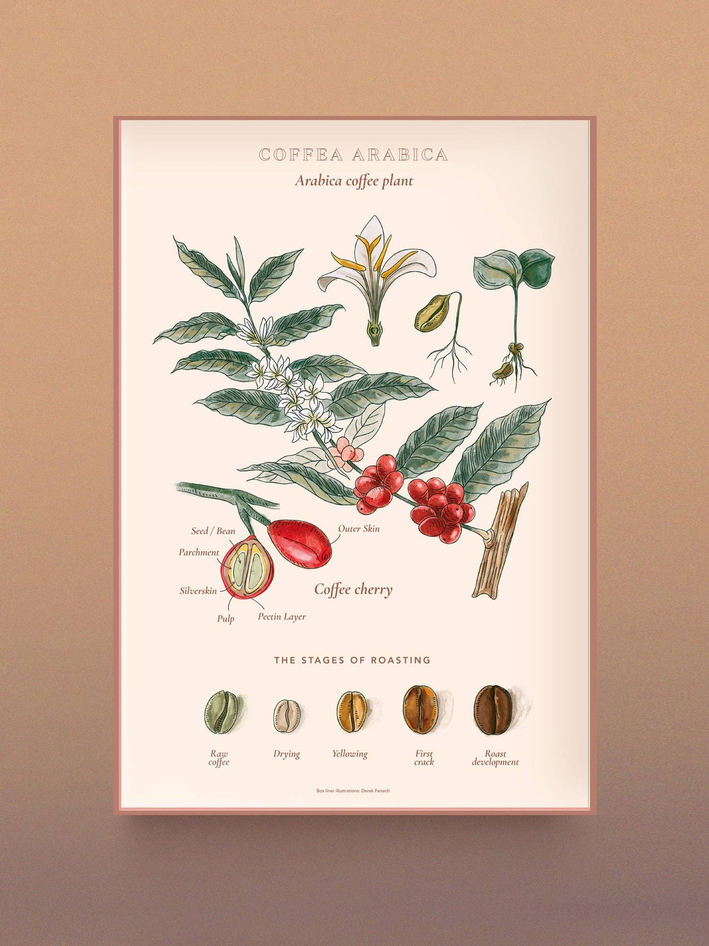 World of Coffee Puzzle Made in USA