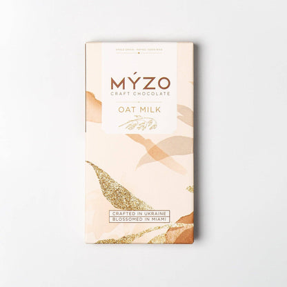 MYZO Oat Milk Chocolate | 48% Vegan Bar with Single-Origin Cacao Made in Ukraine