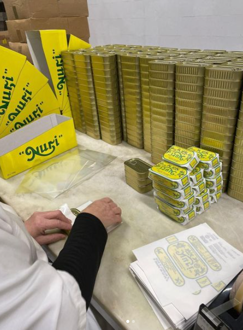 Packed in Portugal Nuri Sardines in Olive Oil