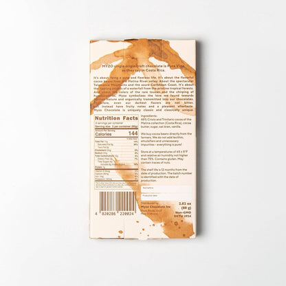 MYZO Oat Milk Chocolate | 48% Vegan Bar with Single-Origin Cacao Made in Ukraine
