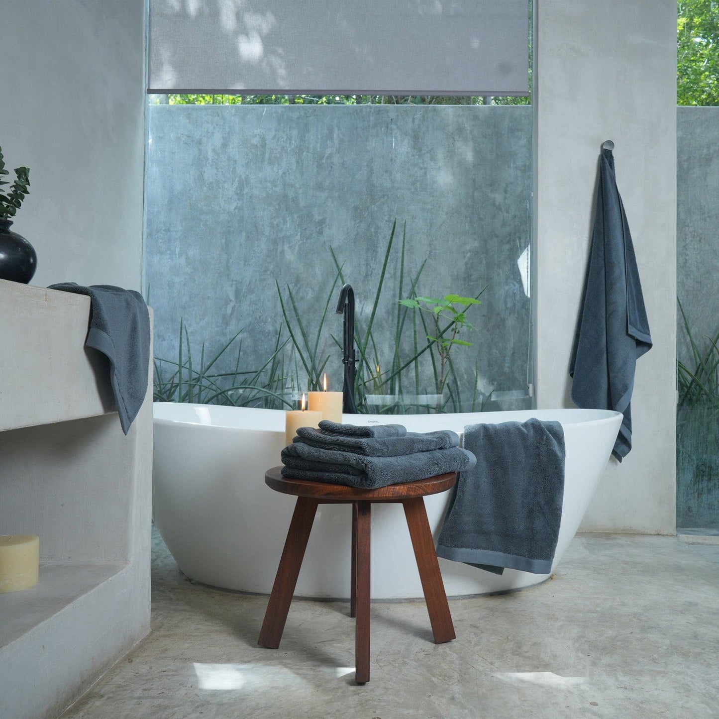 Made in Portugal Organic Cotton Oasis Bath Towel Sets