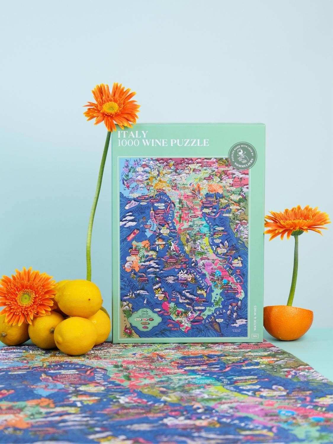 Italy Wine Puzzle Made in USA