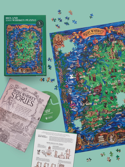 Irish Whiskey Puzzle Made in USA