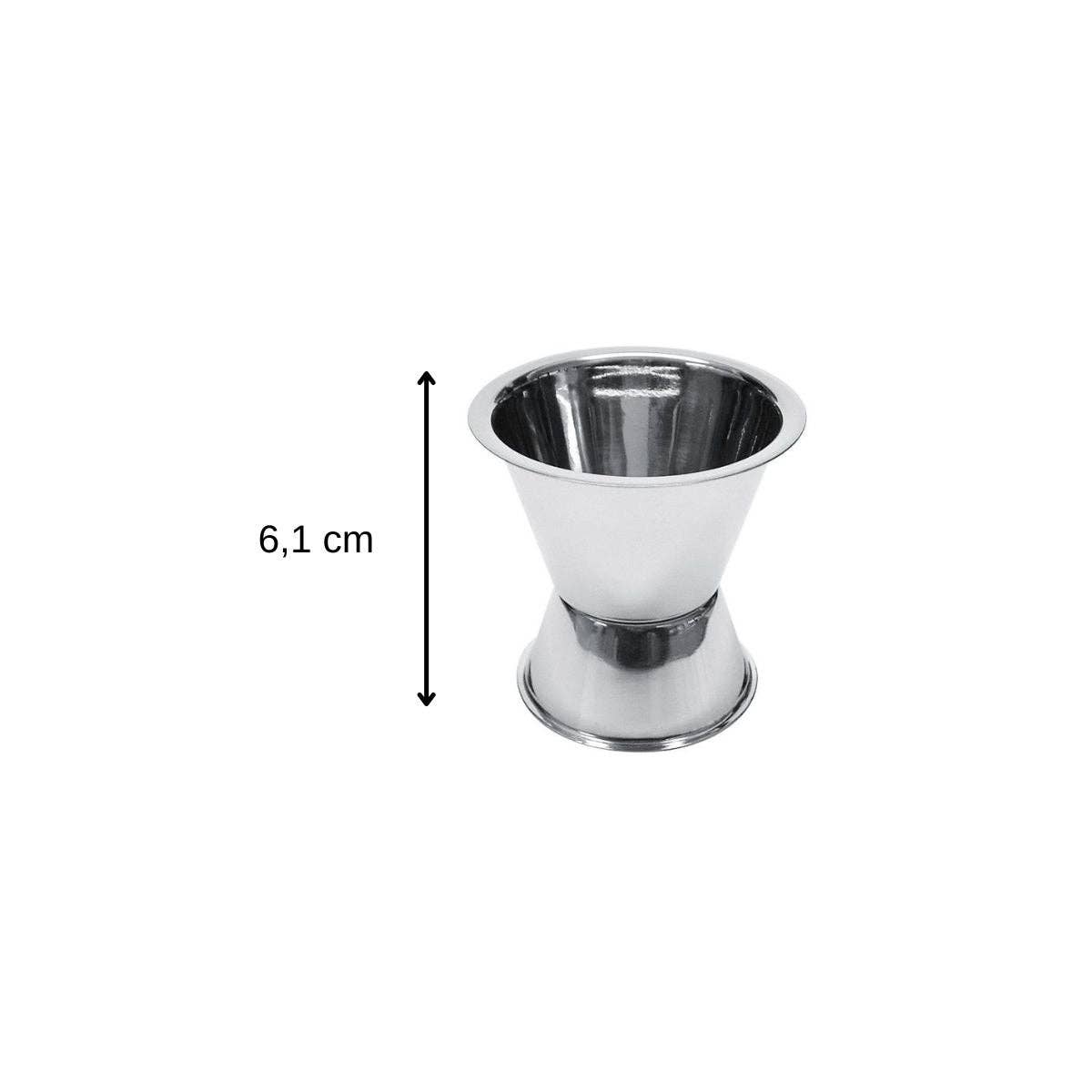 Metric Jigger Cocktail Measuring Cup 1.5 Ounce/.7 Ounce 2CL/4CL