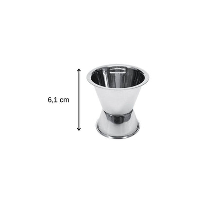 Metric Jigger Cocktail Measuring Cup 1.5 Ounce/.7 Ounce 2CL/4CL